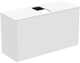 IDS Waschtischplatte CONCA mitt Auss 1002x373mm a Nr2019 weiß matt IDEAL STANDARD