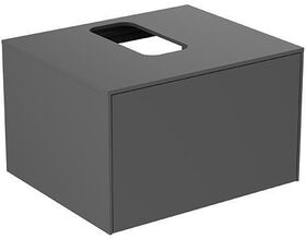 IDS Waschtischplatte CONCA mitt Auss 602x505mm a Nr2019 ant matt IDEAL STANDARD