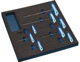 Werkzeugmodul 8-tlg.2/3-Modul Schlüsswelweiten 2-10mm TECWERK