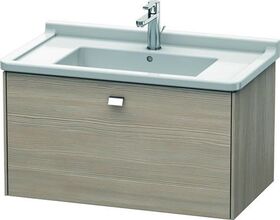 Duravit Waschtischunterbau BRIOSO Griff chrom 452x820x469mm pine silver