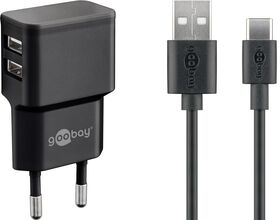 USB-C™-Dual-Ladeset (12 W)- VPE: 1