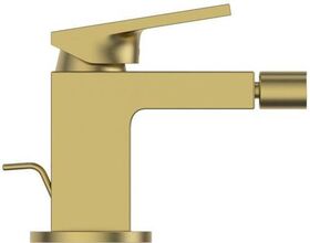IDS Einhebel-Bidetarmatur EXTRA mit Ablaufgarnitur brushed gold IDEAL STANDARD