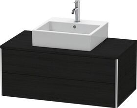 Duravit Waschtischunterbau XSQUARE 400x1000x548mm eiche schwarz