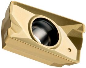 Fräswendeschneidplatte ISO APMT 1604PDER-R:M8330 D.4,5mm PVD beschichtet Gold - VPE: 10