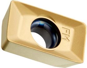 Fräswendeschneidplatte ISO APMT 1604PDER-FM:M8330 D.4,5mm PVD beschichtet Gold - VPE: 10