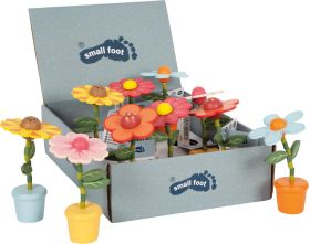 small foot  Display Drückfiguren Blumen