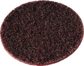 Schleifvliesscheibe D.125mm medium rot ungelocht TECWERK - VPE: 10