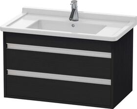 Duravit Waschtischunterbau KETHO 465x800x480mm eiche schwarz