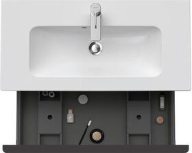 Duravit Waschtischunterbau D-NEO Compact 1 Auszug 440x810x372mm betongrau matt