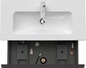 Duravit Waschtischunterbau D-NEO Compact 1 Auszug 440x810x372mm basalt matt