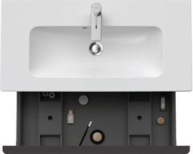 Duravit Waschtischunterbau D-NEO Compact 1 Auszug 440x810x372mm graphit matt