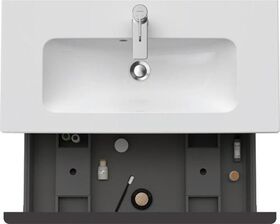 Duravit Waschtischunterbau D-NEO Compact 1 Auszug 440x810x372mm taupe