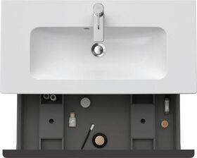 Duravit Waschtischunterbau D-NEO Compact 1 Auszug 440x810x372mm weiß hochglanz