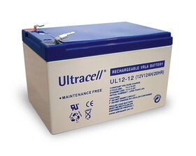 Bleiakku 12 V, 12 Ah (UL12-12)- VPE: 1