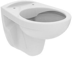 IDS Wand-Tiefspül-WC EUROVIT 355x520x370mm, randlos weiß IDEAL STANDARD
