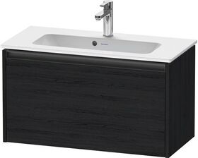 Duravit Waschtischunterbau Ketho.2 810x440x390mm eiche schwarz