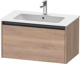Duravit Waschtischunterbau Ketho.2 810x440x480mm eiche schwarz