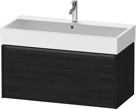 Duravit Waschtischunterbau Ketho.2 984x440x460mm eiche schwarz