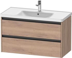 Duravit Waschtischunterbau Ketho.2 984x549x455mm betongrau matt