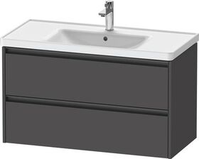 Duravit Waschtischunterbau Ketho.2 984x549x455mm graphit matt