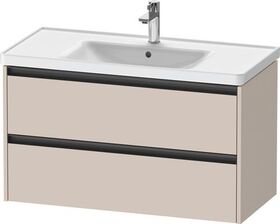 Duravit Waschtischunterbau Ketho.2 984x549x455mm taupe matt