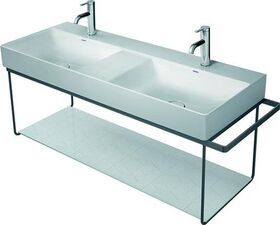 Duravit Metallkonsole DURASQUARE wandh für Waschtisch 235312 schwarz matt