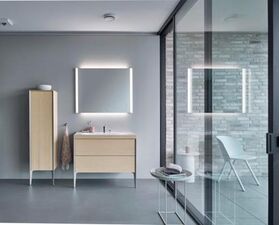 Duravit Sockelfuß XVIU 243x10x25mm, 2 Stück champagner matt