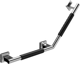 Emco Winkelgriff SYSTEM 2 li 135Grad mit Ummantelung chrom/schwarz EMCO