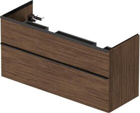 Duravit Waschtischunterbau D-NEO 625x1280x462mm 1 Ausz. 1 Schubk. NB dkl