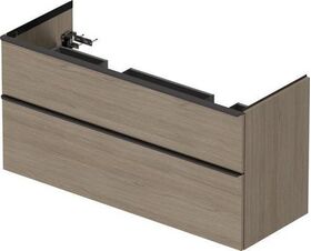 Duravit Waschtischunterbau D-NEO 625x1280x462mm 1 Ausz. 1 Schubk. Ei Ter