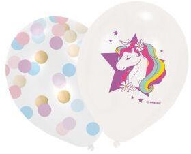 Latexballons Unicorn Dreams 6 Stück