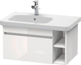 Duravit Waschtischunterbau DURASTYLE 448x730x398mm eiche natur / basalt matt