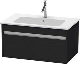 Duravit Waschtischunterbau KETHO 410x800x475mm eiche schwarz