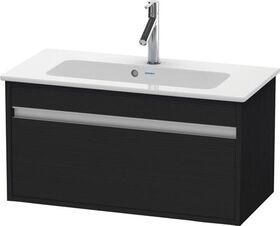 Duravit Waschtischunterbau KETHO COMPACT 410x800x385mm eiche schwarz