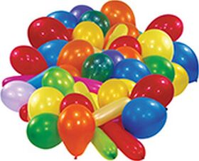 Ballons 25 Stück farblich sortiert