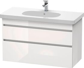 Duravit Waschtischunterbau DURASTYLE 453x1000x610mm Ei schwarz / basalt matt