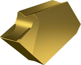 Drehwendeschneidplatte ISO LFUX 040800TR:T8330 Tiefe 4,9mm PVD beschichtet Gold - VPE: 10