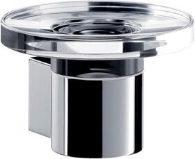 Emco Seifenhalter SYSTEM 2 Wandmodell, Kristallglas klar chrom EMCO