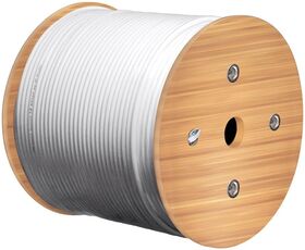 CAT 7A Netzwerkkabel, S/FTP (PiMF), blau, 250m- VPE: 1