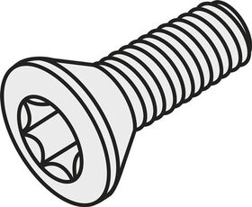 Torx-Senkkopfschraube ISO US 2008-T25P Bruttogewicht 2,4g PRAMET