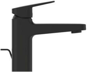 IDS Einhebel-WT-Armatur H90 CERAPLAN mit Metall-Ablaufgarnitur silk black IDEAL STANDARD