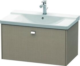 Duravit Waschtischunterbau BRIOSO Griff chrom 450x820x479mm leinen