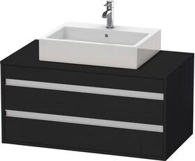 Duravit Waschtischunterbau KETHO 550x1000x496mm eiche schwarz