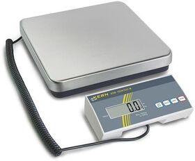 Paketwaage Wiegeplatte 315x305x65mm m.Display/9V Netzgerät VA Wiegeteller KERN