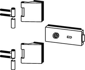 Glastürbeschlag STUDIO Classic/OFFICE Classic LM silber elox.BB