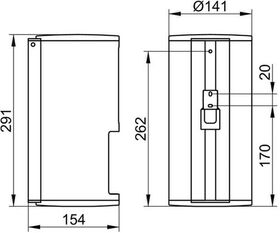 Keuco Mehrfach-Toilettenpapierhalter PLA f RB 100mm alu sil-elo