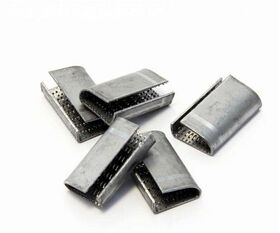 Metallverschlusshülse f.Bandbreite 13mm verzinkt aufgerauht TRANSPAK - VPE: 1000