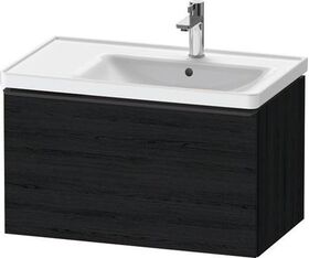 Duravit Waschtischunterbau D-NEO 1 Auszug 440x784x452mm eiche schwarz