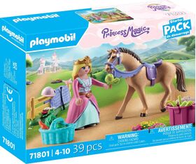 Prinzessin mit Pferd