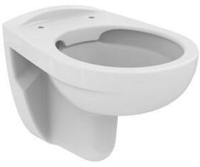 IDS Wand-Tiefspül-WC EUROVIT 355x520x370mm, ohne Spülrand weiß IDEAL STANDARD - VPE: 16